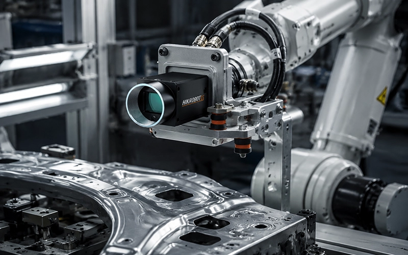 بینایی ماشین صنعتی بینایی ماشین PC-Based Machine Vision در صنعت خودرو کنترل کیفیت در صنعت خودرو بازرسی خودکار قطعات خودرو سیستم بینایی ماشین صنعتی هوش مصنوعی در تولید خودرو بازرسی جوش بدنه خودرو کنترل کیفیت رنگ خودرو تشخیص عیوب سطحی قطعات اندازه‌گیری ابعادی با بینایی ماشین Deep Learning در Machine Vision ردیابی قطعات خودرو (Traceability) خواندن کد صنعتی OCR و Data Matrix بازرسی سیستم ترمز خودرو کنترل مونتاژ در خطوط تولید هدایت ربات با بینایی ماشین بازرسی سه‌بعدی صنعتی کاهش ضایعات در تولید خودرو اتوماسیون بازرسی کیفیت